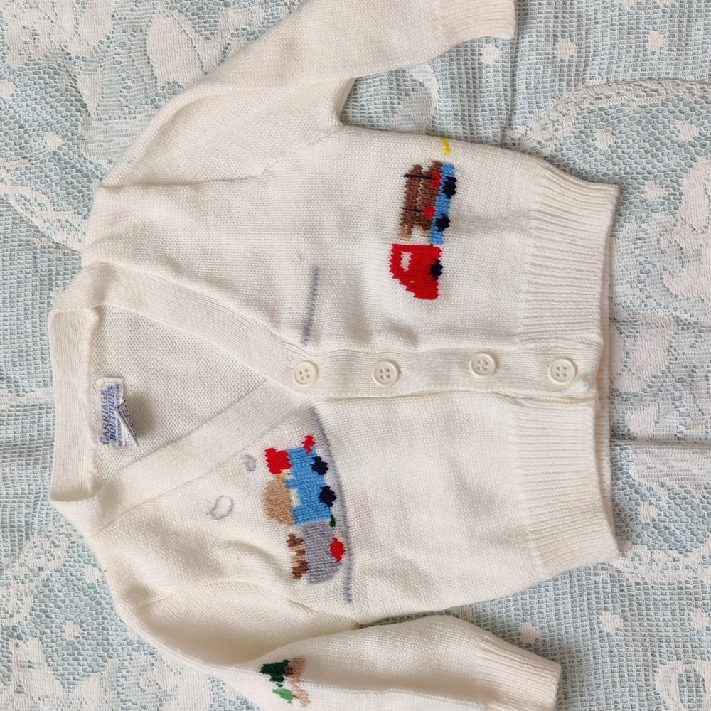 Boys Sweater Vintage 1988
